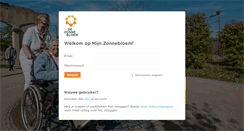 Desktop Screenshot of mijn.zonnebloem.nl